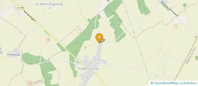 localisation de l'entreprise SCI LUCASGAIA  NOGENT-LE-SEC