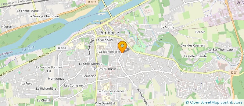 localisation de l'entreprise SCI LUCAT  AMBOISE