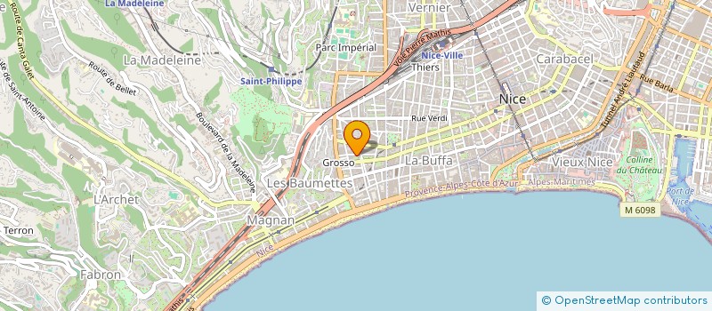 localisation de l'entreprise SCI LUCCIA à NICE