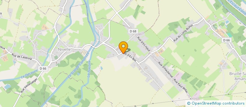 localisation de l'entreprise SCI LUCCORP  NIVELLE