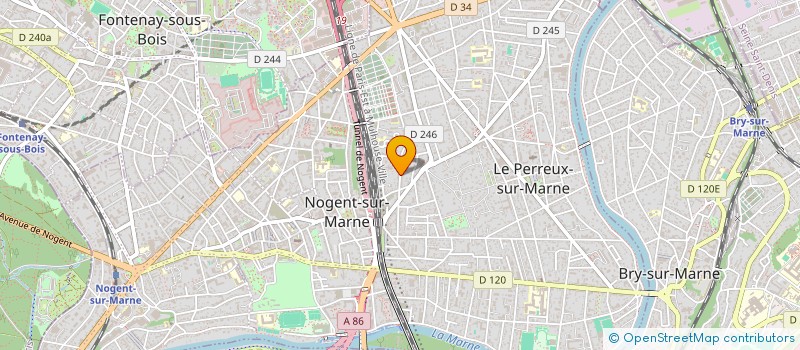 localisation de l'entreprise SCI LUCDOR  LE PERREUX-SUR-MARNE