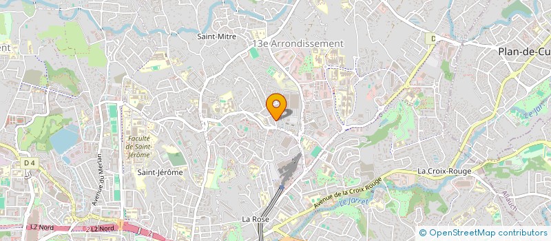localisation de l'entreprise SCI LUCE à MARSEILLE