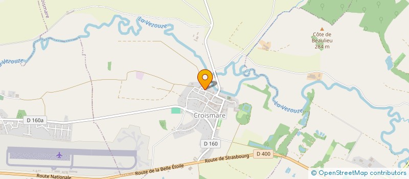 localisation de l'entreprise SCI LUCE  LUNEVILLE