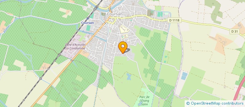 localisation de l'entreprise SCI LUCE  COURSAN