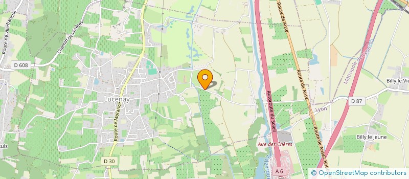 localisation de l'entreprise SCI LUCENAY LES PINS  LUCENAY