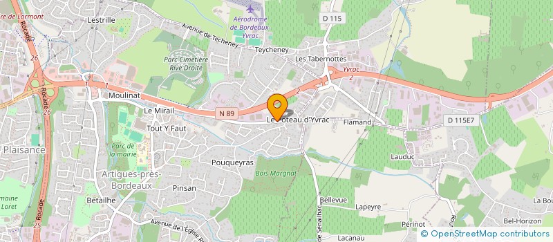 localisation de l'entreprise SCI LUCER  SALLEBUF