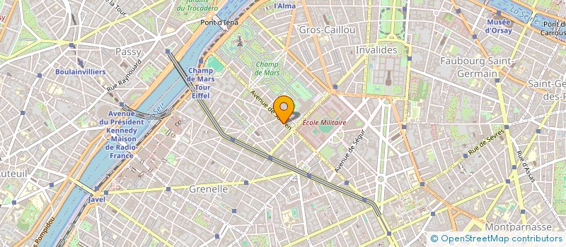 localisation de l'entreprise SCI LUCERNE  PARIS