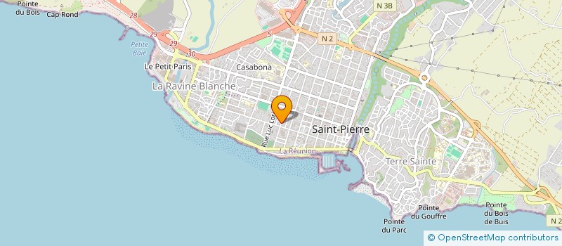 localisation de l'entreprise SCI LUCETTE ET CEDRIC à SAINT-PIERRE