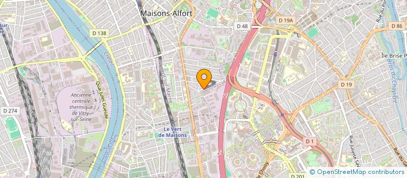 localisation de l'entreprise SCI LUCHEL à MAISONS-ALFORT