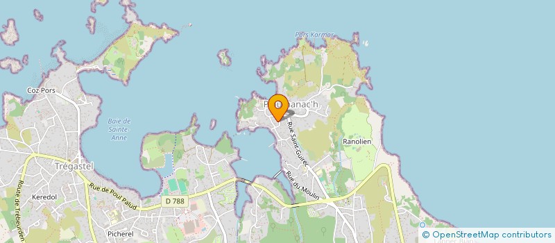 localisation de l'entreprise SCI LUCHERCO  PERROS-GUIREC