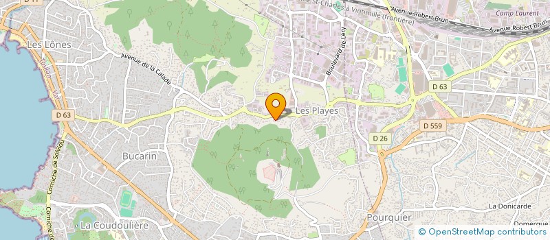 localisation de l'entreprise SCI LUCHO à SIX-FOURS-LES-PLAGES