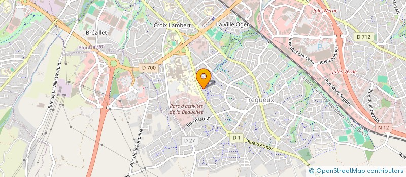 localisation de l'entreprise SCI LUCHRISANI à SAINT-BRIEUC