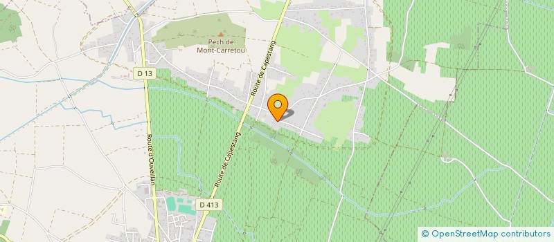 localisation de l'entreprise SCI LUCIA  CUXAC-D'AUDE