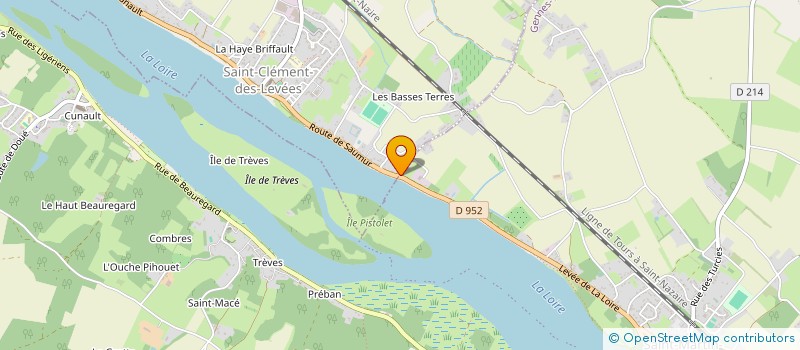 localisation de l'entreprise SCI LUCIA à GENNES-VAL-DE-LOIRE