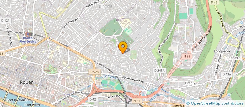 localisation de l'entreprise SCI LUCIA  ROUEN