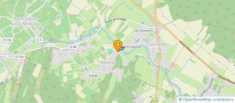 localisation de l'entreprise SCI LUCIA  MELLECEY