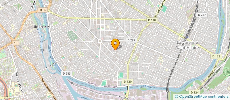 localisation de l'entreprise SCI LUCIA à SAINT-MAUR-DES-FOSSES