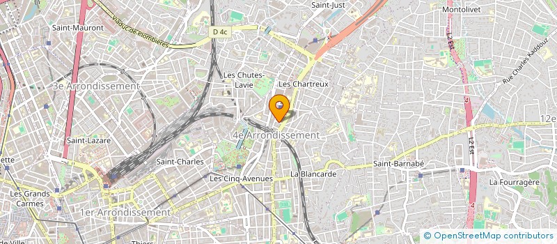localisation de l'entreprise SCI LUCIANI à MARSEILLE