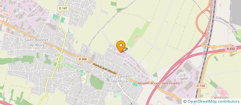 localisation de l'entreprise SCI LUCIANI UNO  SAINT-LAURENT-DE-MURE