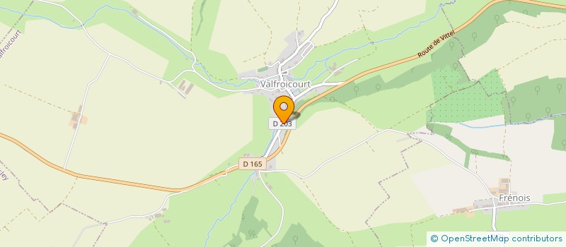 localisation de l'entreprise SCI LUCIANO  BEGNECOURT