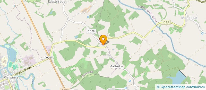 localisation de l'entreprise SCI LUCIBEL  LASSERRADE