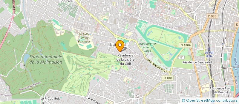 localisation de l'entreprise SCI LUCICHOUPINOU à RUEIL-MALMAISON