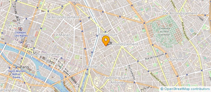 localisation de l'entreprise SCI LUCIDVISION  PARIS