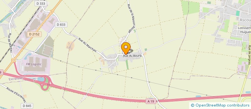 localisation de l'entreprise SCI LUCIE  LA JONCHERE-SAINT-MAURICE