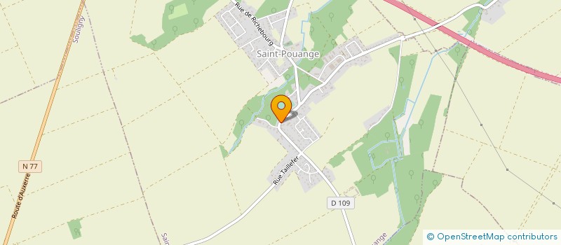 localisation de l'entreprise SCI LUCIE  SAINT-POUANGE