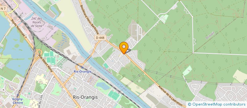 localisation de l'entreprise SCI LUCIE à DRAVEIL