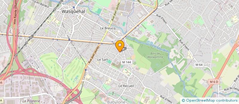 localisation de l'entreprise SCI LUCIE à VILLENEUVE-D'ASCQ