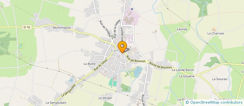 localisation de l'entreprise SCI LUCIE  QUILLY