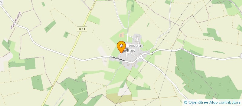 localisation de l'entreprise SCI LUCIE  MOLLIENS-AU-BOIS