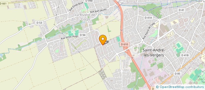 localisation de l'entreprise SCI LUCIE  SAINT-ANDRE-LES-VERGERS