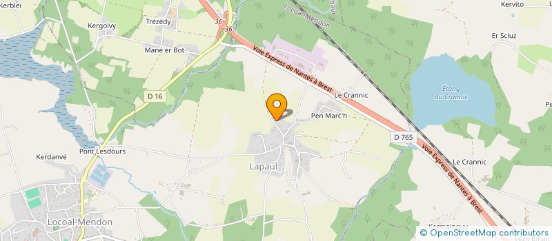 localisation de l'entreprise SCI LUCIE  LOCOAL-MENDON