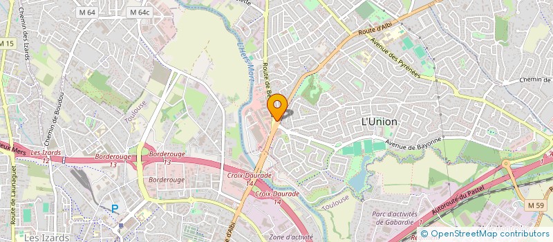 localisation de l'entreprise SCI LUCIE DELBOSC à L'UNION