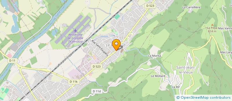 localisation de l'entreprise SCI LUCIE ROMANE  LE VERSOUD