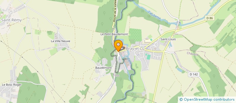 localisation de l'entreprise SCI LUCIEL  AMBLEVILLE