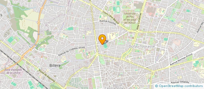 localisation de l'entreprise SCI LUCIEN à PAU