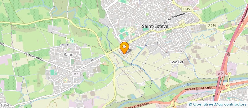 localisation de l'entreprise SCI LUCIEN  SAINT-ESTEVE