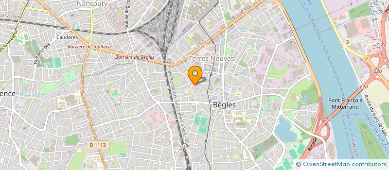localisation de l'entreprise SCI LUCIEN - MAILLARD à BEGLES