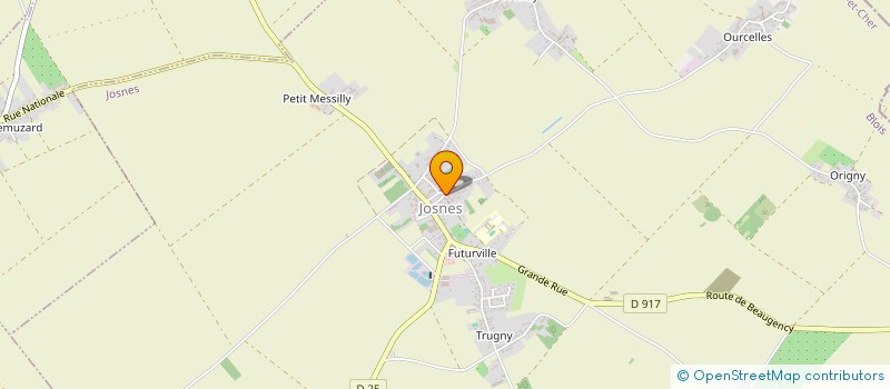 localisation de l'entreprise SCI LUCIEN PROUST ET FILS  JOSNES