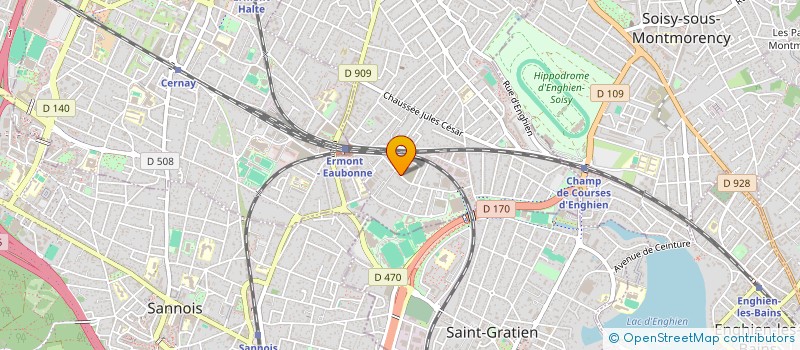 localisation de l'entreprise SCI LUCIENNE à EAUBONNE