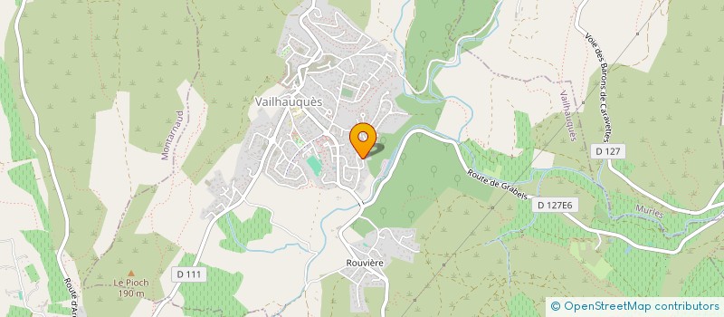 localisation de l'entreprise SCI LUCIENNE  VAILHAUQUES