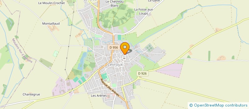 localisation de l'entreprise SCI LUCIEROSI à LEVROUX