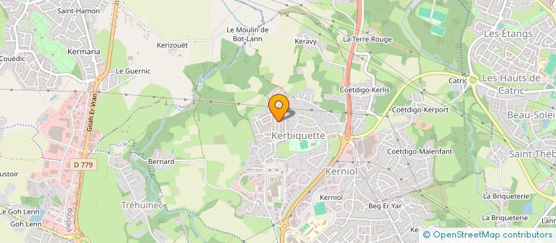 localisation de l'entreprise SCI LUCIMMO à VANNES