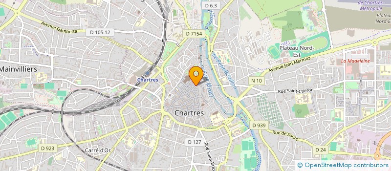 localisation de l'entreprise SCI LUCINE à CHARTRES