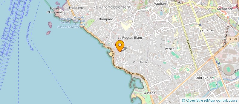 localisation de l'entreprise SCI LUCIOL à MARSEILLE