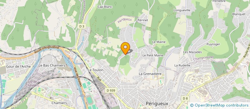 localisation de l'entreprise SCI LUCIOL à PERIGUEUX