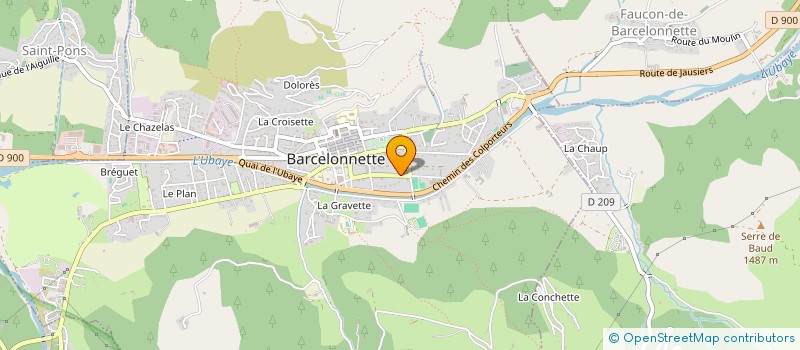 localisation de l'entreprise SCI LUCIOLE à BARCELONNETTE